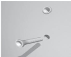 VISA VE-S42T - Installation de la plaque murale - 2