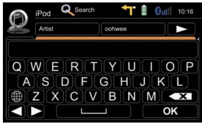 ZENEC 3141D - Suchfunktion: - 1