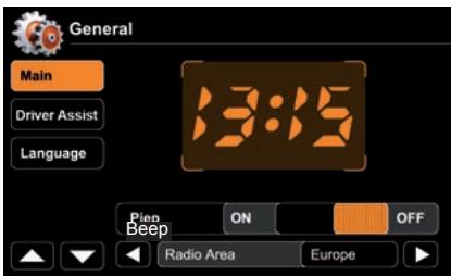 ZENEC 3141D - SETUP:GENERAL - 1