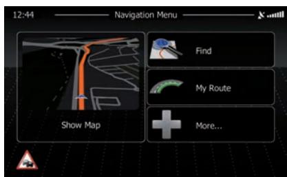 ZENEC 3141D - NAVIGATION MODE - 1