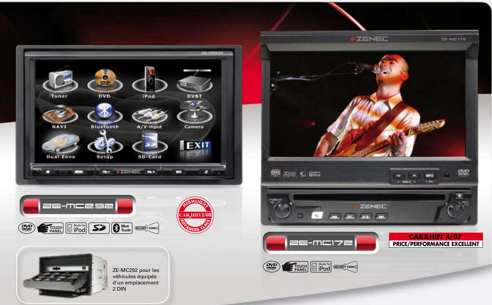 ZENEC ZE-MC172 - Personnalisation - 4