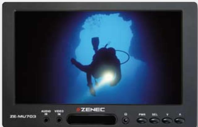 ZENEC ZE-MC172 - 7"/16:9 · 154 x 87 mm/1440 x 234 pixels - 1
