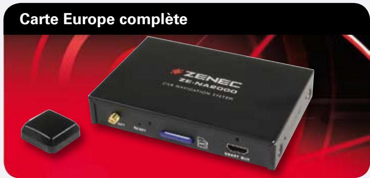 ZENEC ZE-MC172 - \section*{Caracteristiques ZE-NC2000 et ZE-MC2000} - 1