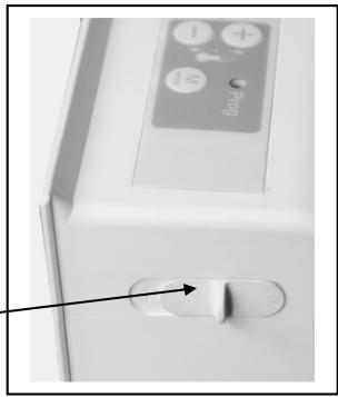 CONCORDE WINOR II - Bouton de commande marche/arret (figure ci-dessous): - 1
