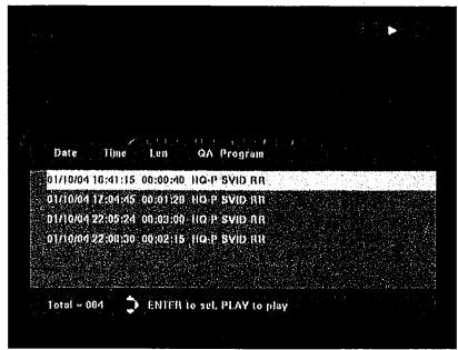 DIGITEK DVR-160PH - Lecture d'un programme de HDD - 1