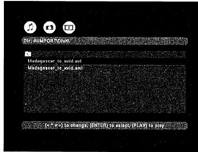 DIGITEK DVR-250PT - Lecture d'un film mpeg-4 sur HDD - 1