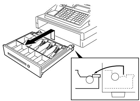 TEC MA-1350 2 - Retrait du tiroir - 3