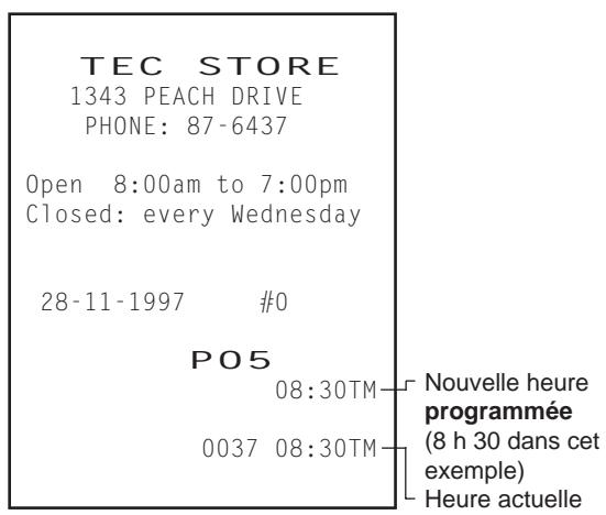 TEC MA-1350 2 - Programmation ou réglage de l'heure - 2