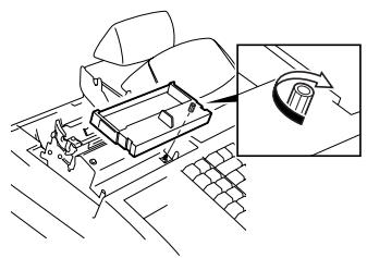 TEC MA-1350 2 - Remplacement de la cartouche de ruban - 6
