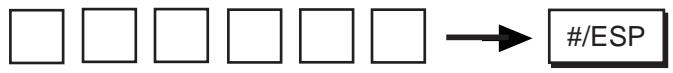 TEC MA-1350 2 - Procedure de programmation: - 1