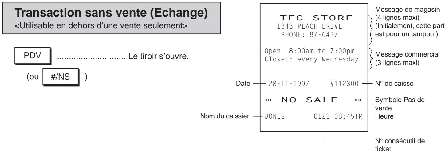 TEC MA-1350 2 - Annulation d'erreurs, de la frappe d'une touche de déclaration incorrecte ou d'entrées numériques incorrectes - 1