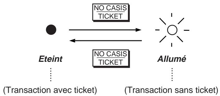 TEC MA-1350 2 - Sélection du mode de transaction avec/sans ticket - 1
