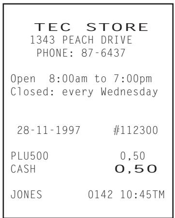 TEC MA-1350 2 - 4) Entreed'un A.P.d'article unique: - 1