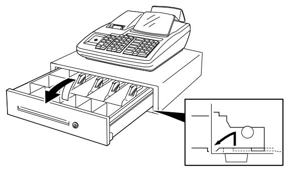 TEC MA-186 200 - Retrait du tiroir - 1