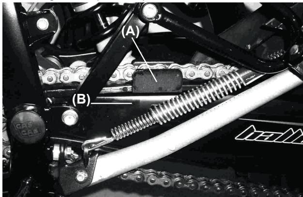 GAS GAS HALLEY 450 - Patin de guide de chaîne - 1