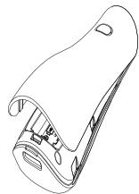 SWITEL DF 1851 - Inserting the battery - 1