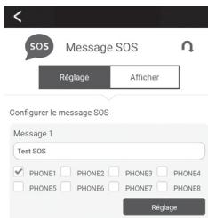 SWITEL VITA SOS CT8 - Message SOS (SMS) - 1