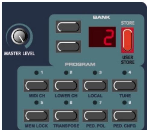 CLAVIA NORD ELECTRO - Utilisation du Clavier MIDI supplémentaire comme clavier Lower - 2