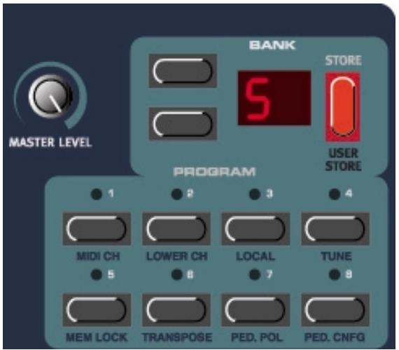 CLAVIA NORD ELECTRO - Configuration de la Pédale de Sustain - 1