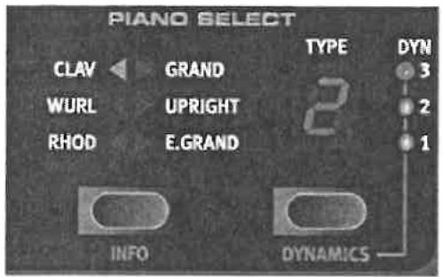 CLAVIA NORD STAGE EX - SELECTION DES INSTRUMENTS PIANO - 1