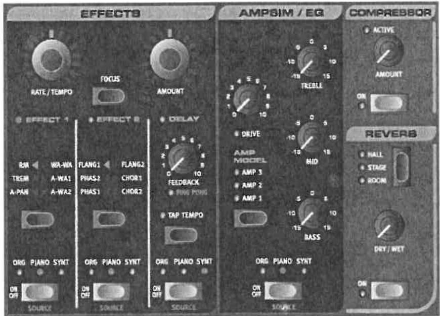 CLAVIA NORD STAGE EX - LES EFFETS - 2