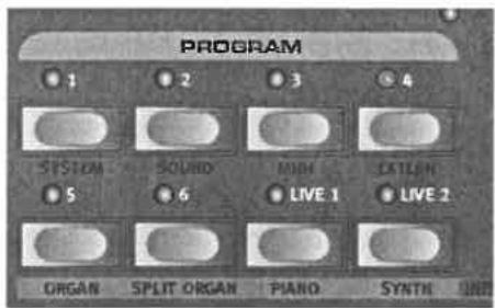 CLAVIA NORD STAGE EX - SELECTION DES PROGRAMMES - 2