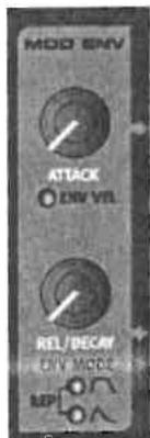 CLAVIA NORD STAGE EX - ENVELOPPE DE MODULATION (MOD ENV) - 1