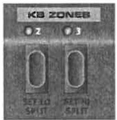 CLAVIA NORD STAGE EX - BOUTONS KB ZONES 2/3 - 1