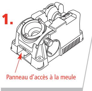 DRILL DOCTOR 500X - Inversion ou remplacement de la meule diamant - 1