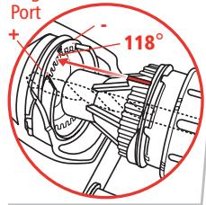 DRILL DOCTOR 750X - Insert Chack into Alignment Port - 2
