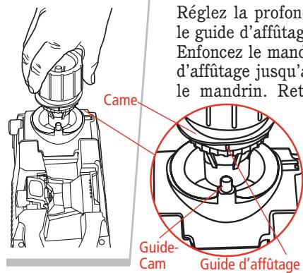 DRILL DOCTOR 750X - Réglez la profondeur - 1
