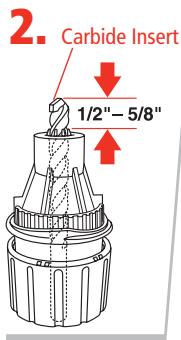 DRILL DOCTOR 750X - Aligning and Sharpening Masonry Drill Bits - 2