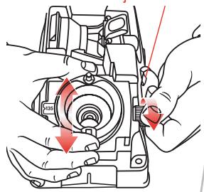 DRILL DOCTOR 750X - Point Angle Adjustment Knob - 1
