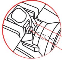 DRILL DOCTOR XP - Insérez le mandrin dans l'orifice d'alignement - 2
