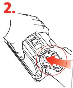 DRILL DOCTOR XP - Alignez le foret aux marques d'affutage de foret à béton - 1