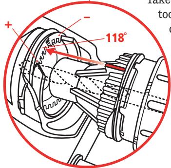 DRILL DOCTOR XP - Insert Chuck into Alignment Port and adjust bit positon - 1