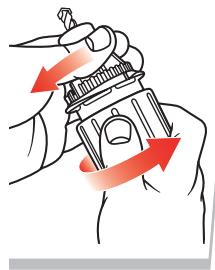 DRILL DOCTOR XP - Alinee la broca con las marcas deulfillado para mampostería. - 2