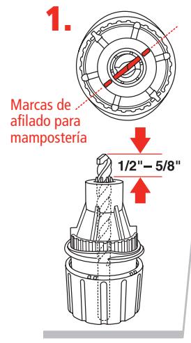 DRILL DOCTOR XP - Brocas para mamposteria - 1
