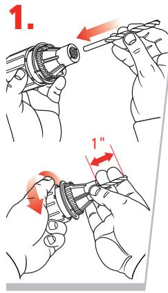 DRILL DOCTOR XP - Aligning the Drill Bit - 1