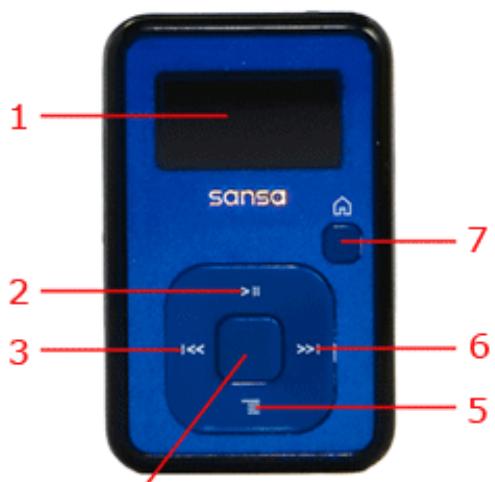 SANDISK SANSA CLIP, SANSA CLIP+ - Aperçu du lecteur MP3 sansa® clip+ - 3
