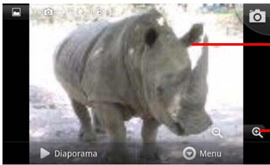 GOOGLE ANDROID 2.3 - Afficher et parcourir les images - 1