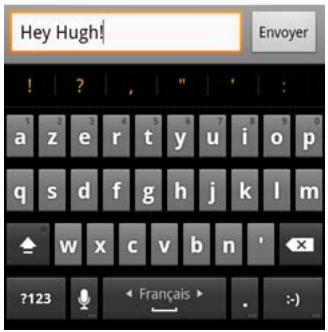 GOOGLE ANDROID 2.3 - Envoyer un SMS - 2