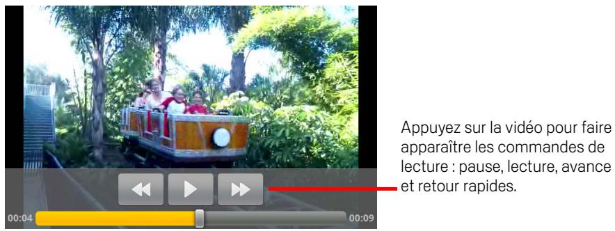 GOOGLE ANDROID 2.3 - Lire les vidéos - 1
