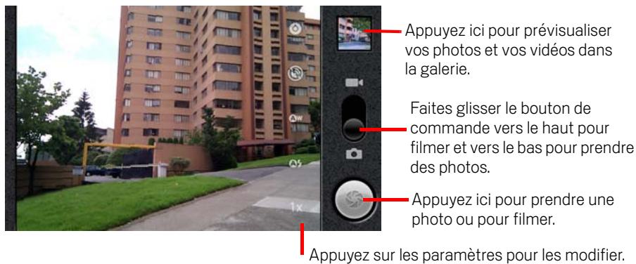 GOOGLE ANDROID 2.3 - Ouvrir l'appareil photo - 1