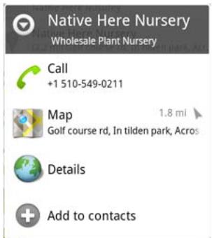 GOOGLE ANDROID 2.3 - Lancer une recherche sur le téléphone et sur le web en saisissant du texte - 4