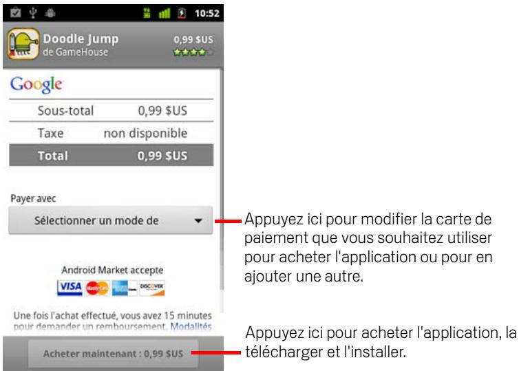 GOOGLE ANDROID 2.3 - Avertissement! - 1