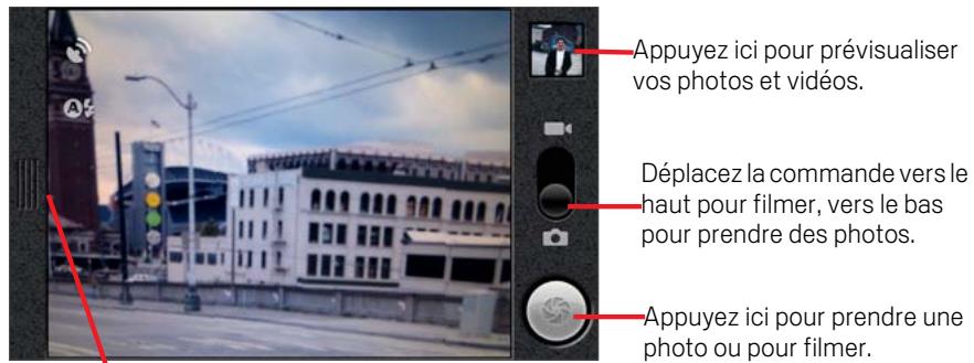 GOOGLE NEXUS ONE - Pour ouvrir l'application appareil photo - 1