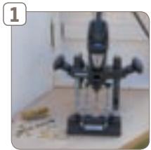 DREMEL - Installer une serrure sur une boîte à clés - 1