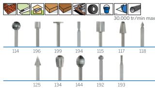 DREMEL - INDEX des accessoires - 2
