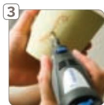 DREMEL - Pots en terre cuite points - 3